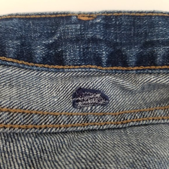 CURRENT/ELLIOT The Skinny Washboard Destroyed Jeans Size 25 - Picture 7 of 8